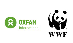 Logotipos de OXFAM y WWF